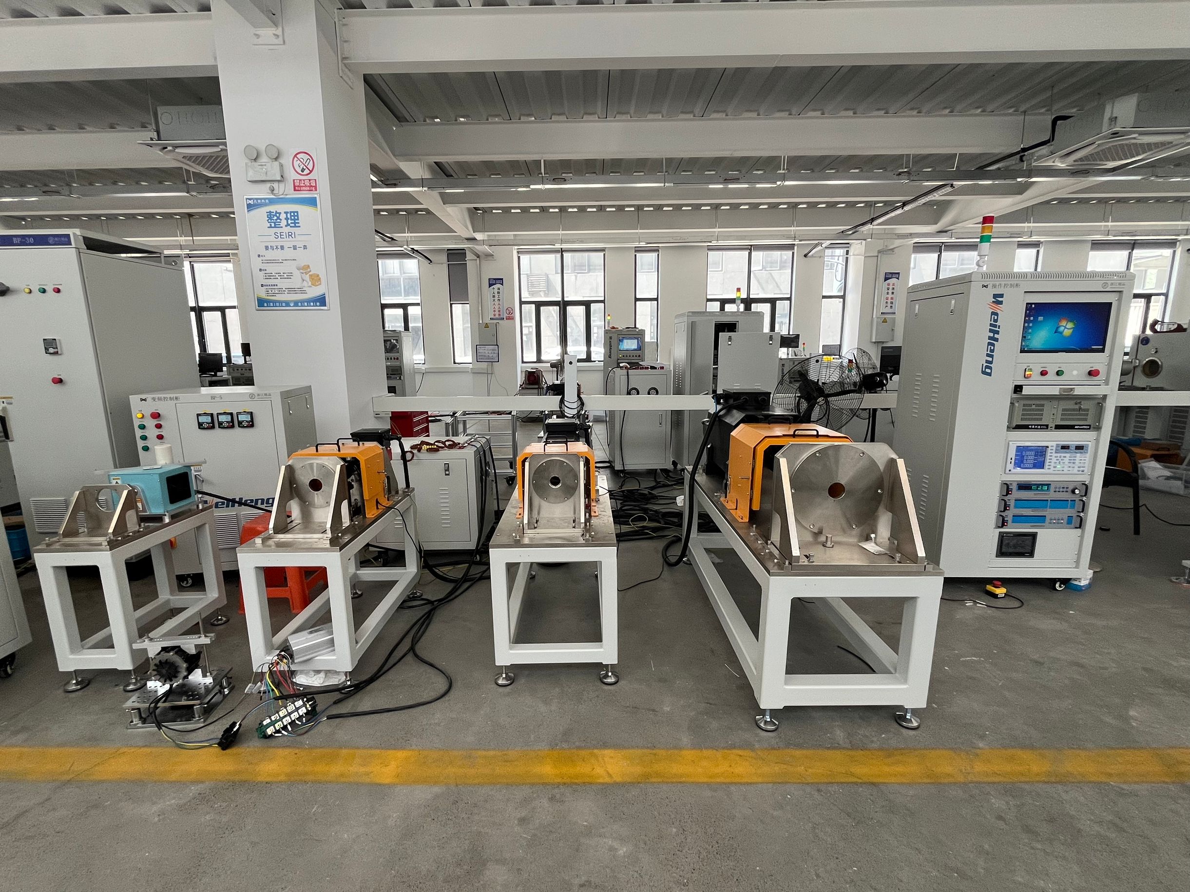 Robot joint module motor test system