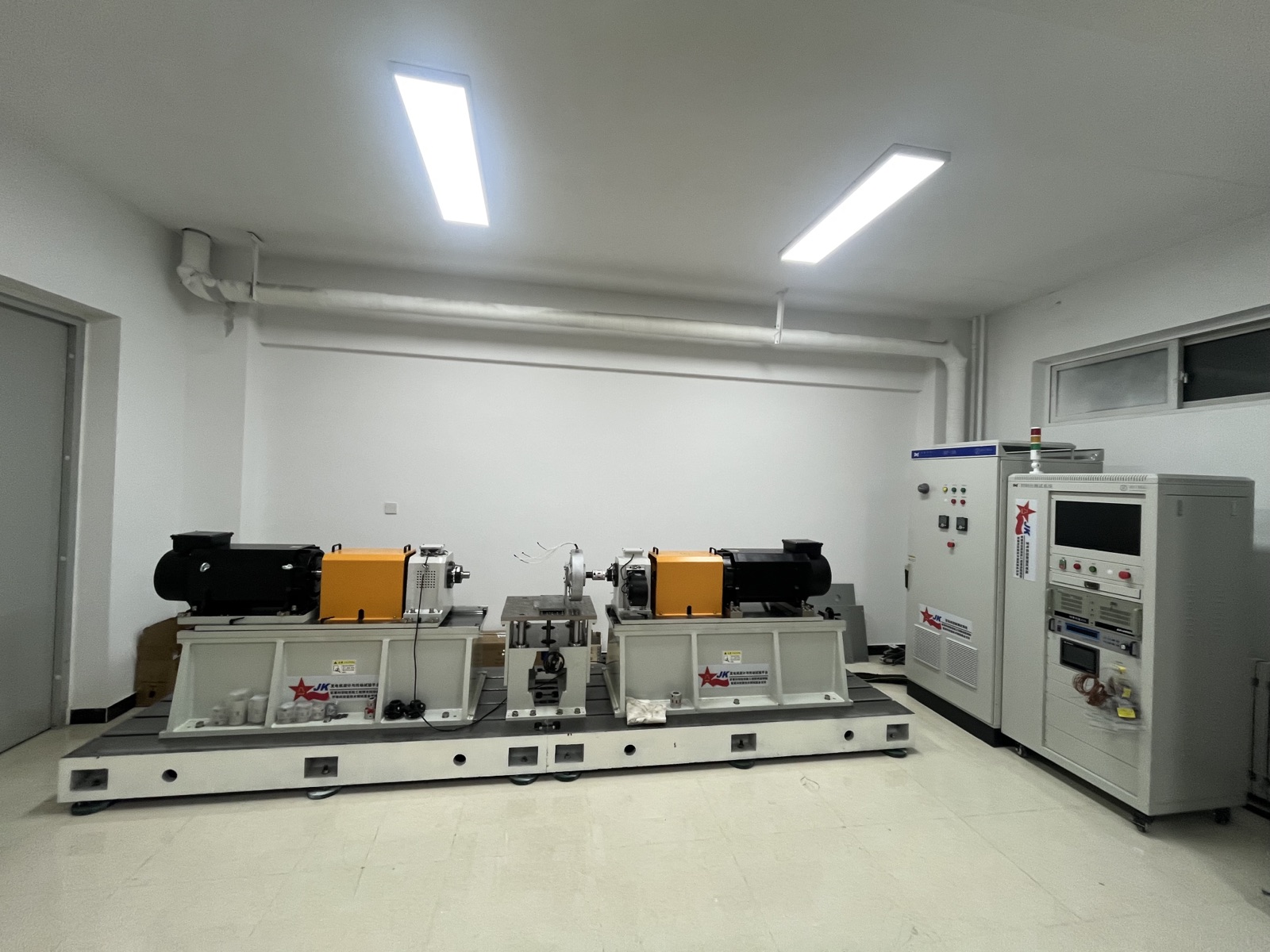 Servo motor test system for dynamic performance validation