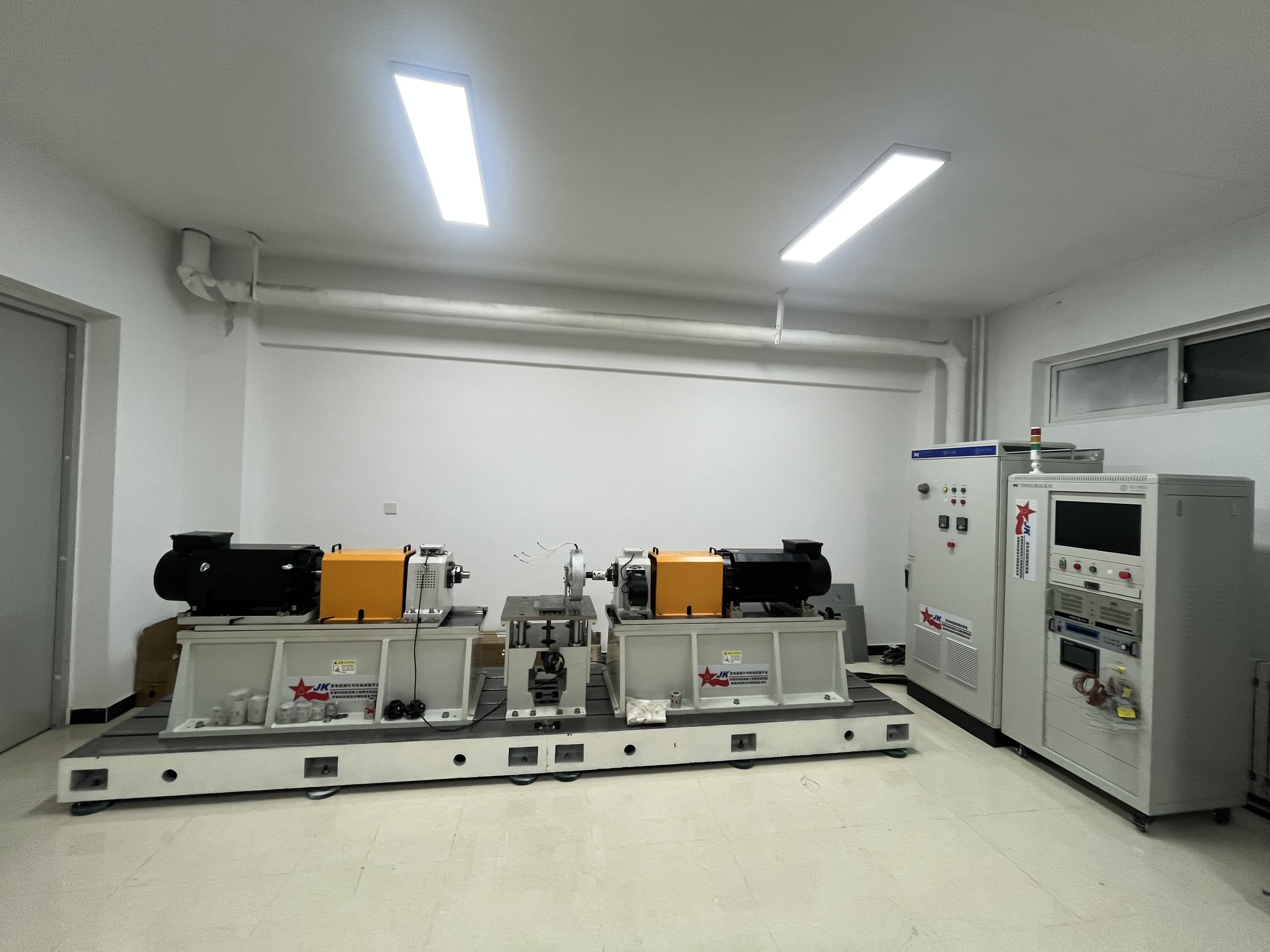 Servo motor test system for dynamic performance validation
